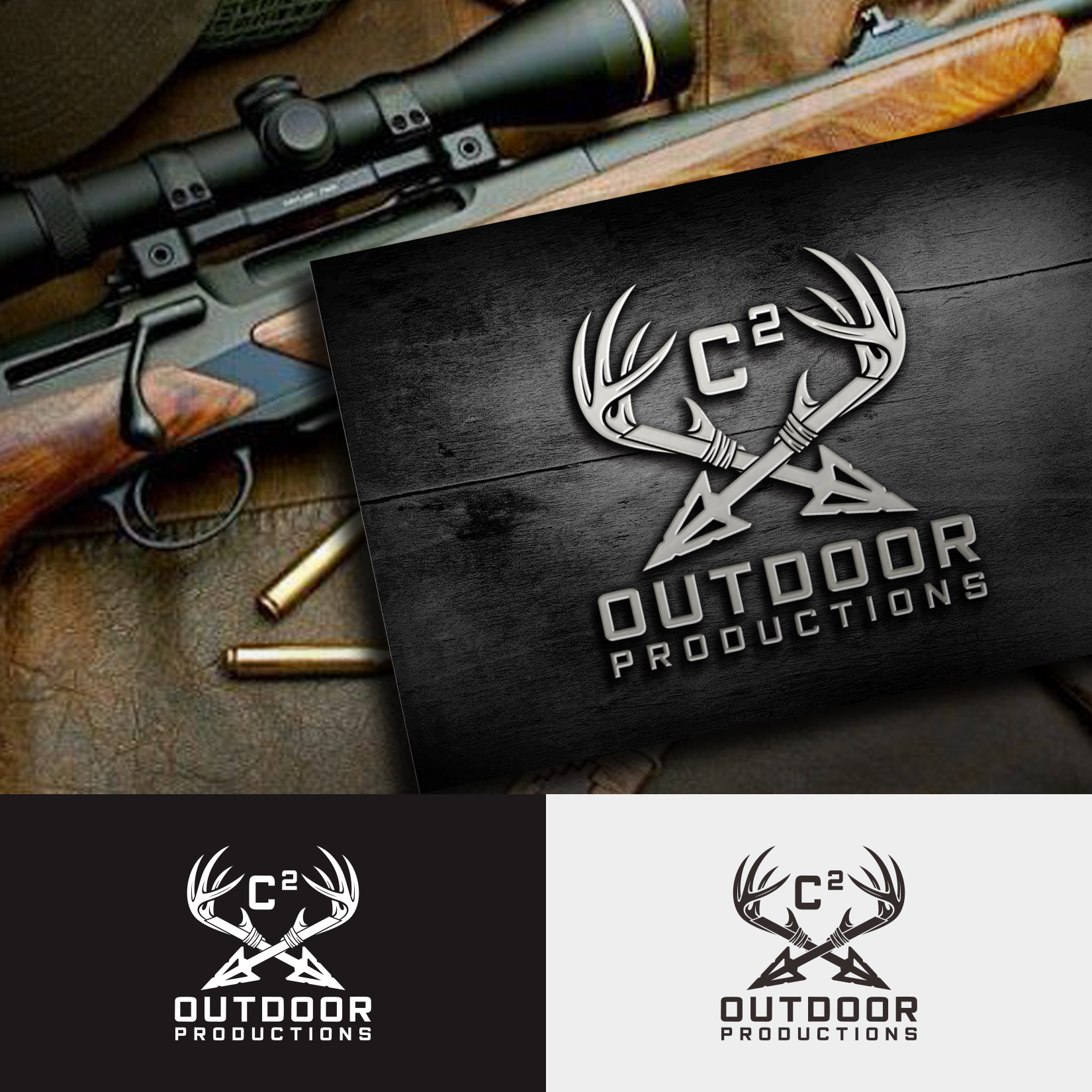 Logo Design by Donan Rockezz for C2 Outdoor Productions | Design: #28316075