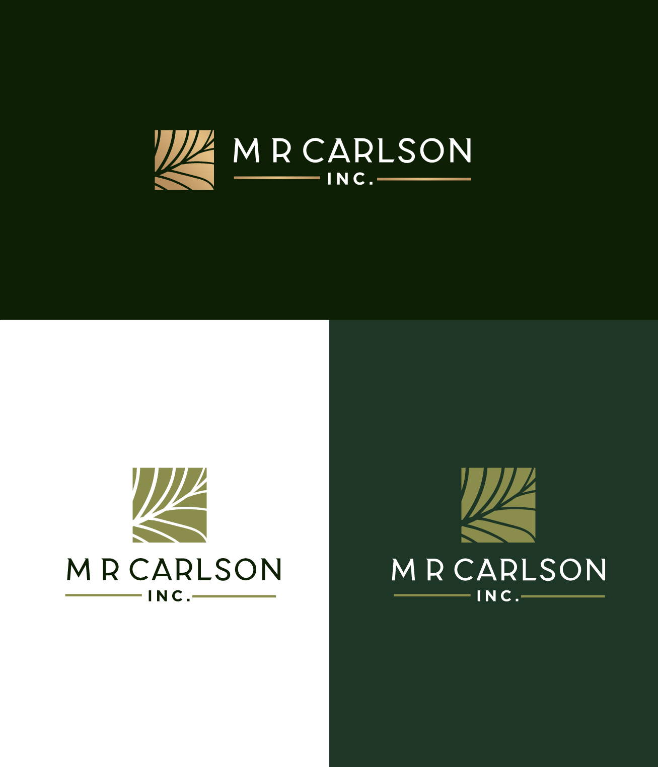 Logo Design by Birdcage for M R Carlson Inc | Design #28300220