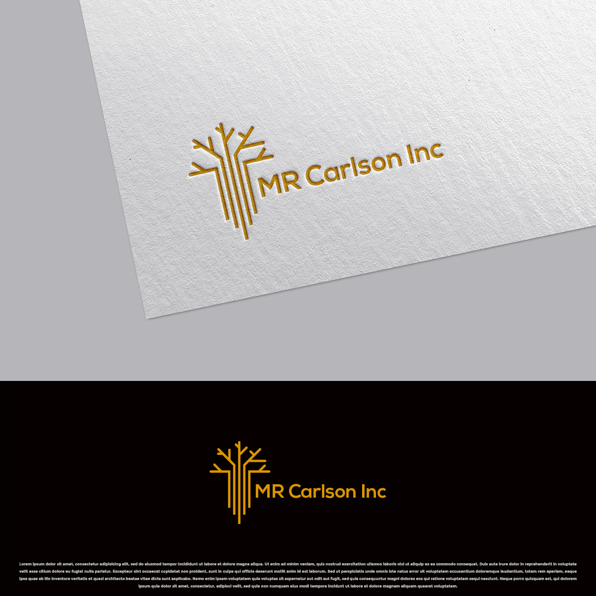 Diseño de Logo por DesignDUO para M R Carlson Inc | Diseño #28308628