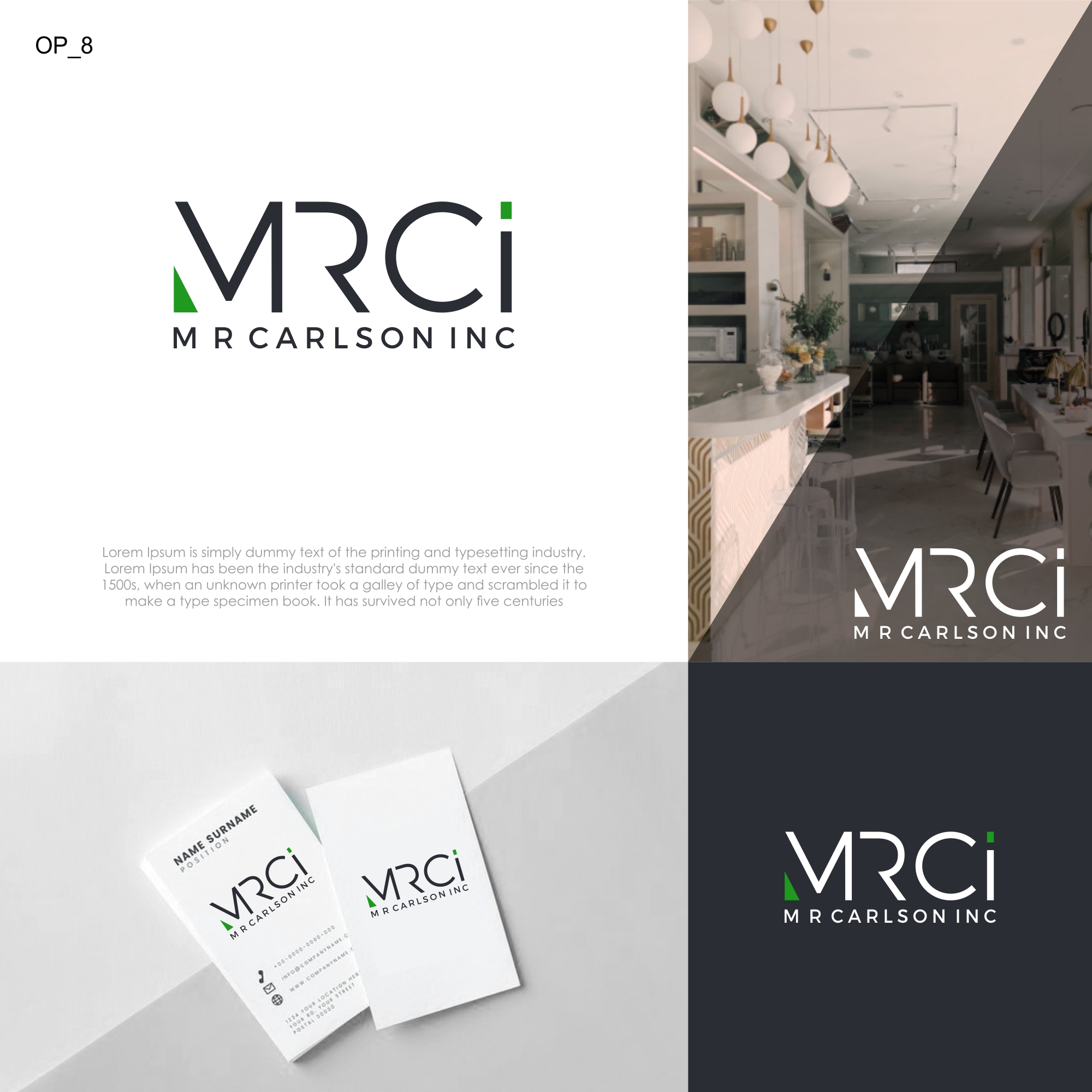 Logo Design by Apple Dsigner for M R Carlson Inc | Design: #28318596