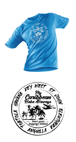 T-shirt Design by Sergio Coelho for Caribbean Hobo | Design: #28285438