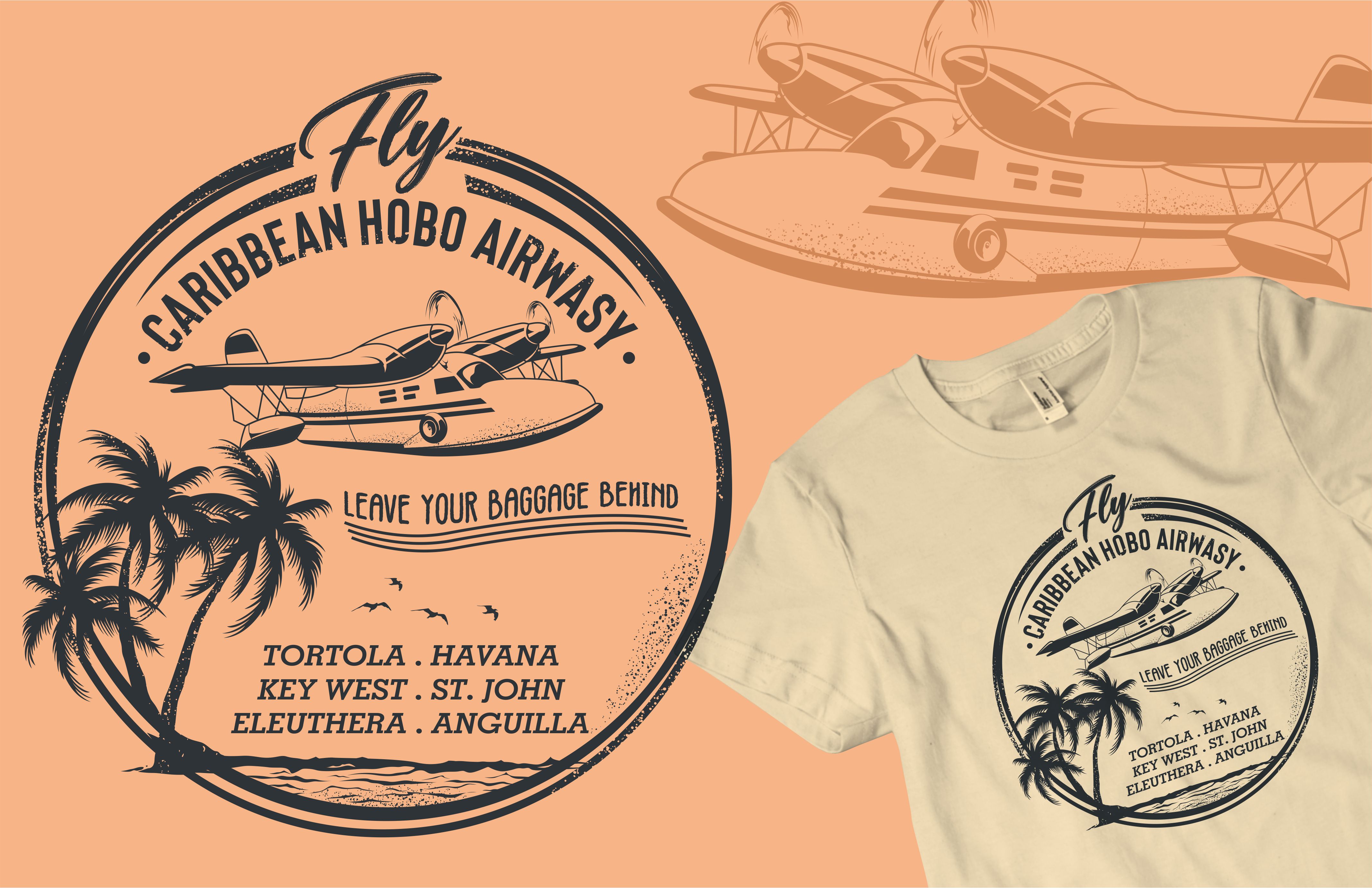 T-shirt Design by guprulsugiyanto for Caribbean Hobo | Design #28286518