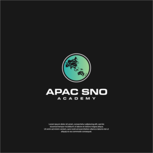 APAC SNO ACADEMY | Diseño de Logo por DesignFirst