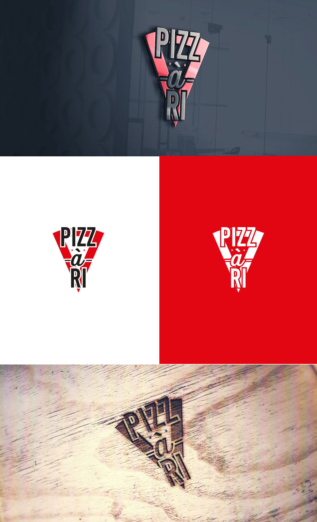 Logo Design by GLDesigns for Pizz-a-Ri | Design #28285034