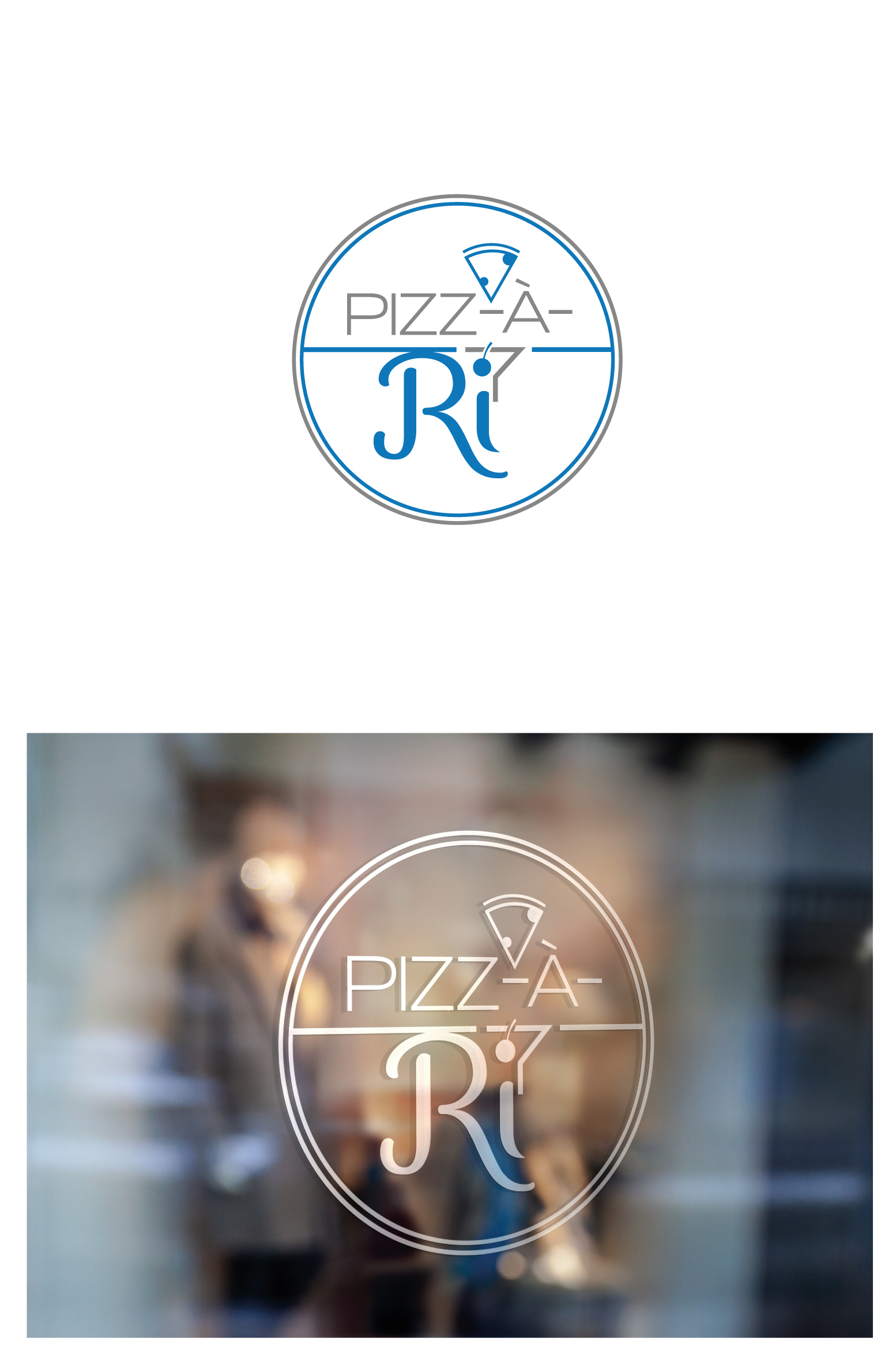 Diseño de Logo por AbhishekkM'24 para Pizz-a-Ri | Diseño #28296020