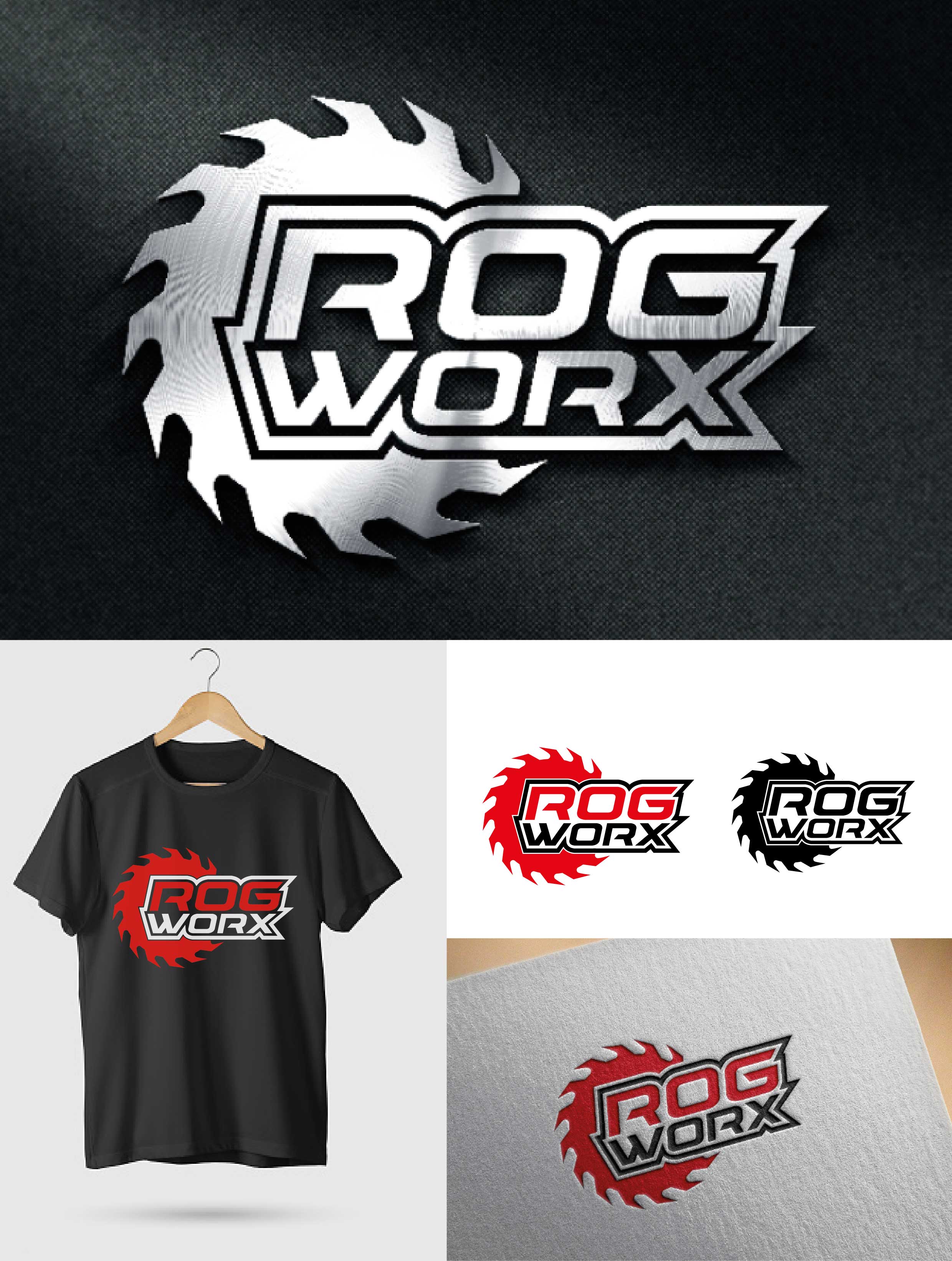 Logo Design by Anton for ROGworx | Design #28292051