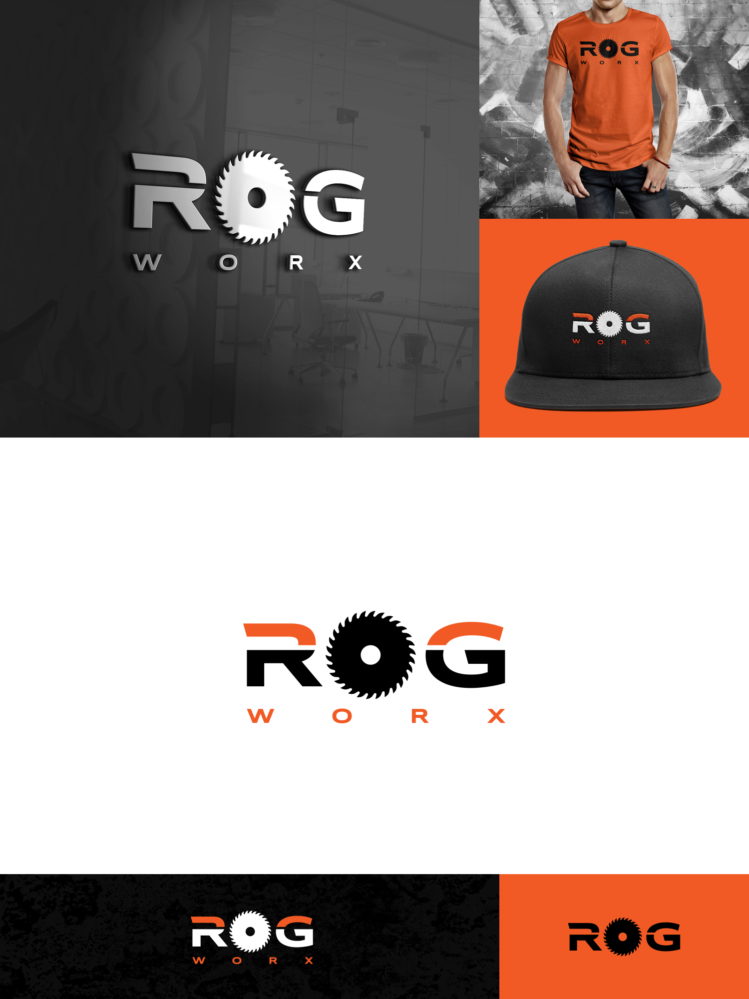 Logo Design by Oleksandr Tovarkov for ROGworx | Design #28290646