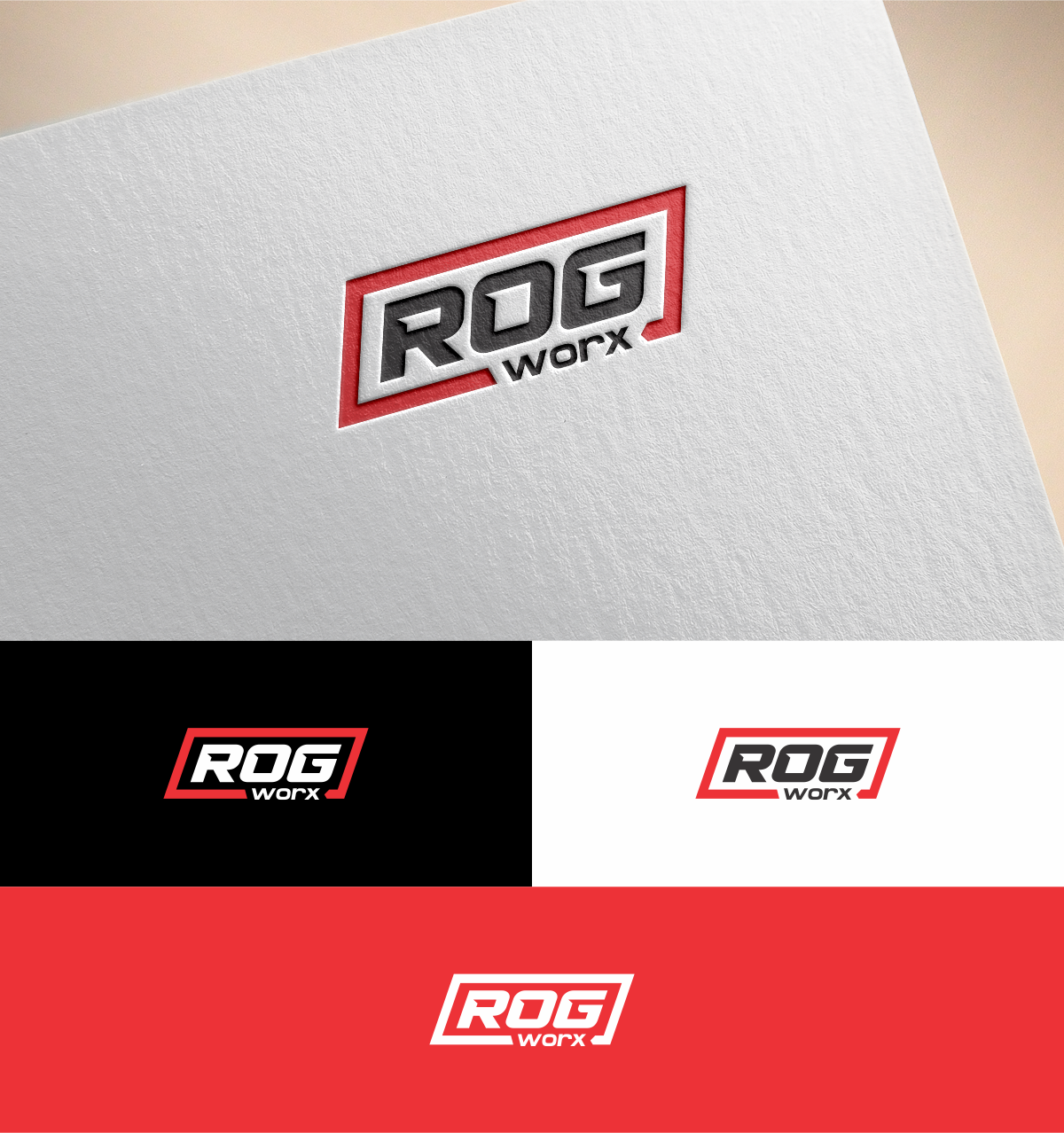 Logo Design by MKR for ROGworx | Design #28288160