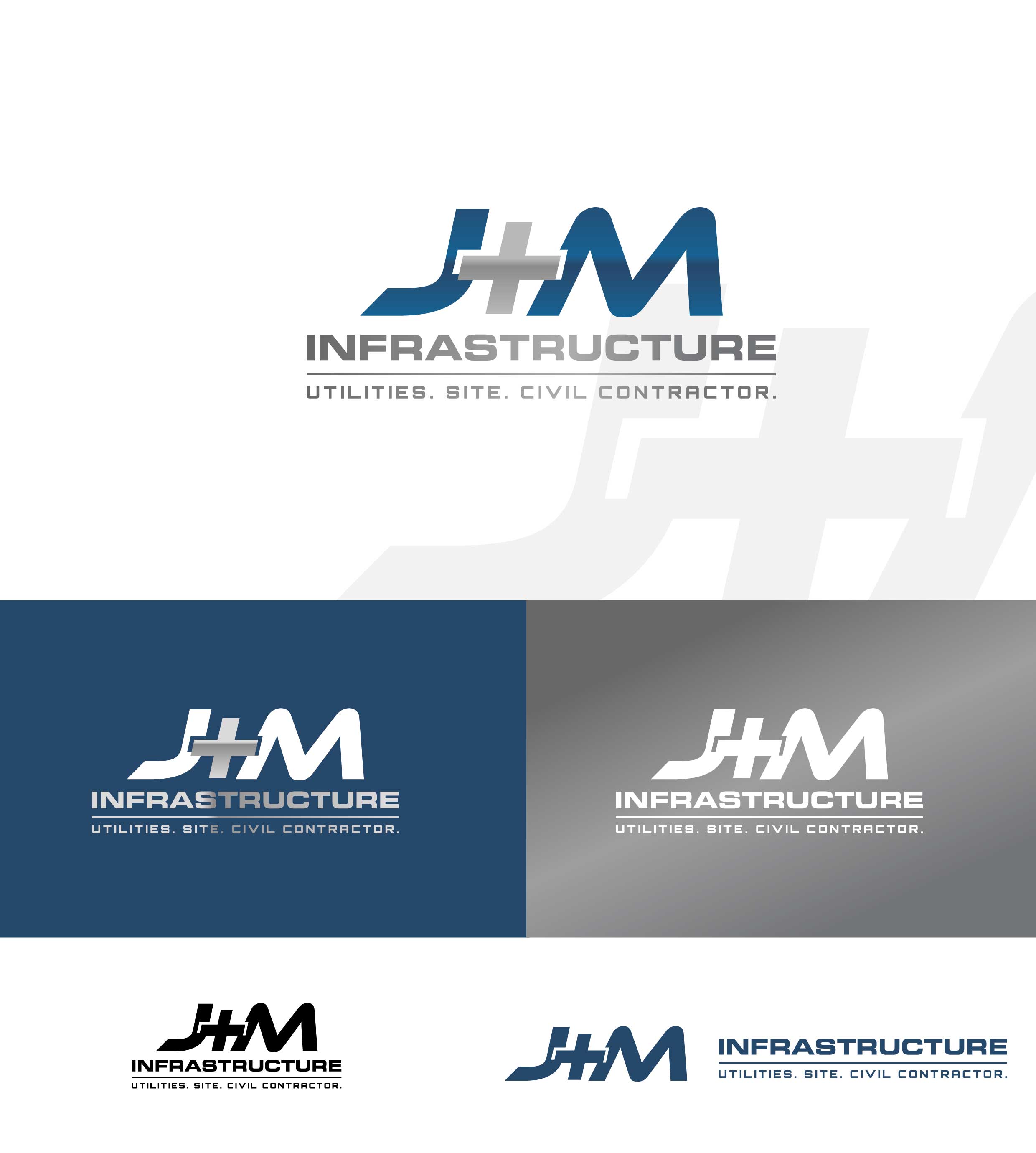 Diseño de Logo por Anton para J+M Infrastructure | Diseño #28291939