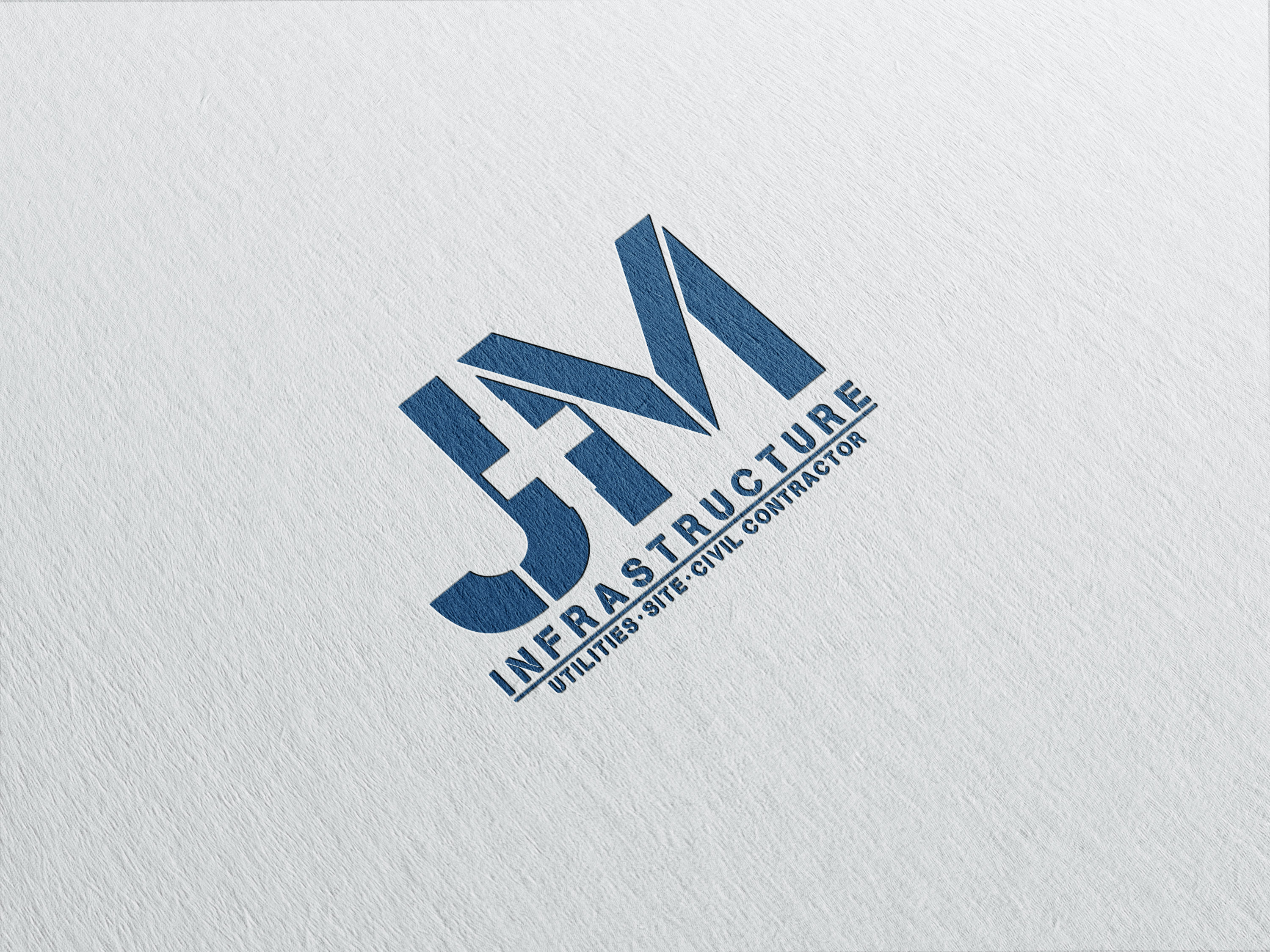 Logo Design by ILLUSTRATOR PRO for J+M Infrastructure | Design #28316059