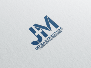 Logo Design by ILLUSTRATOR PRO for J+M Infrastructure | Design: #28316059