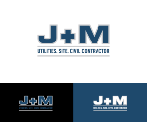 Logo Design by Kavth for J+M Infrastructure | Design: #28319091