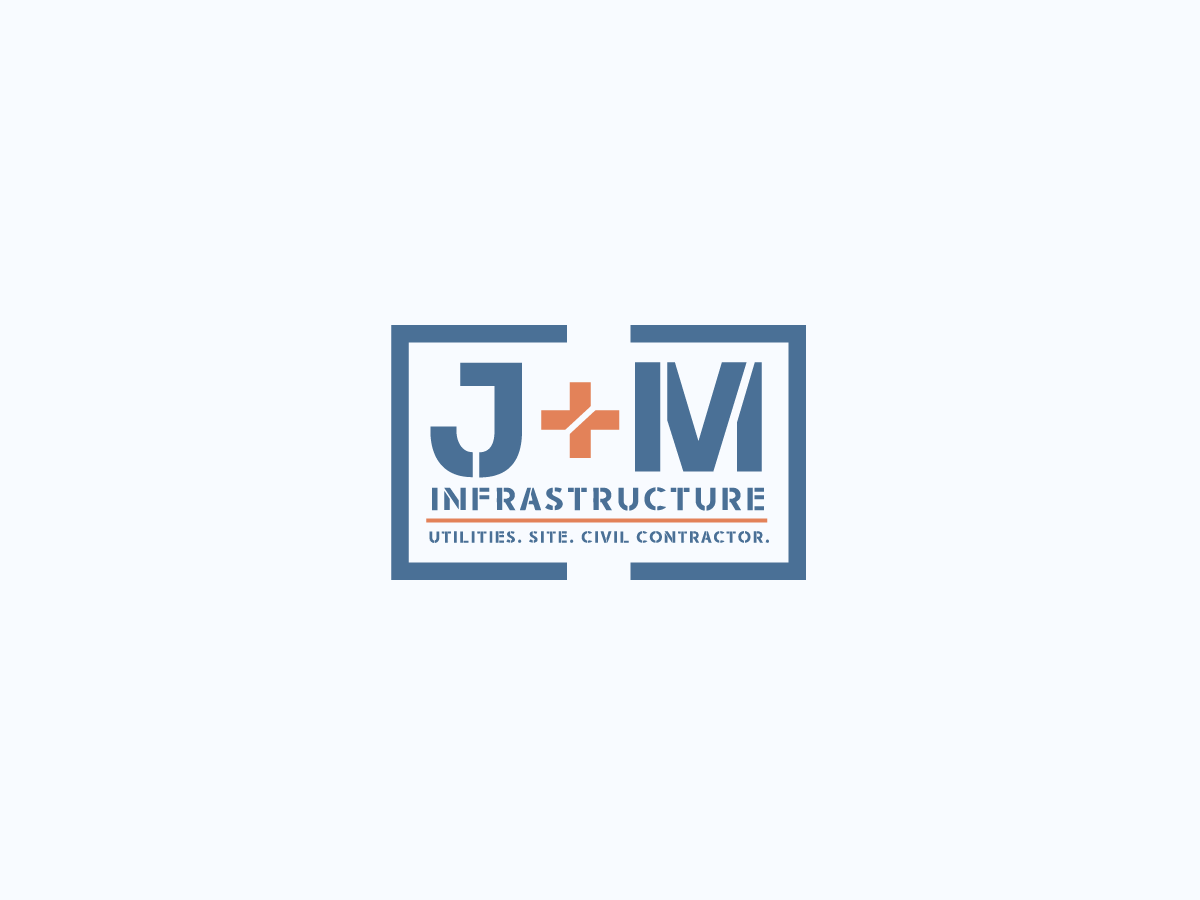 Logo Design by Caribu inc for J+M Infrastructure | Design #28310485