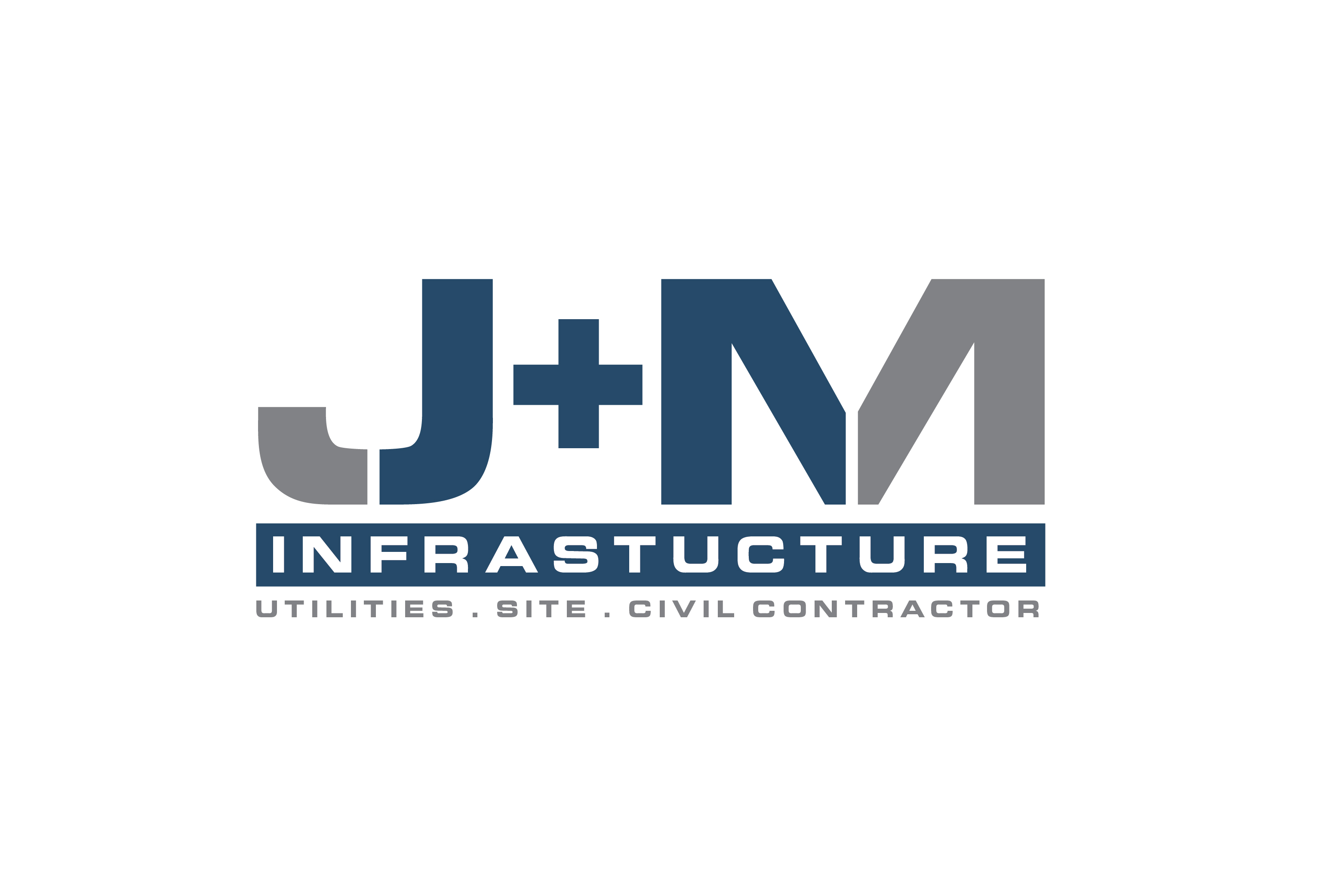 Logo Design by renderman for J+M Infrastructure | Design #28289622