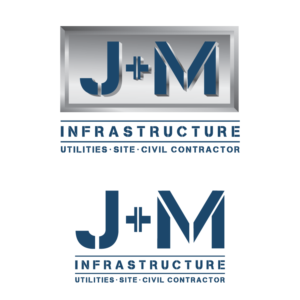 Logo Design by H4R5Z for J+M Infrastructure | Design: #28287258