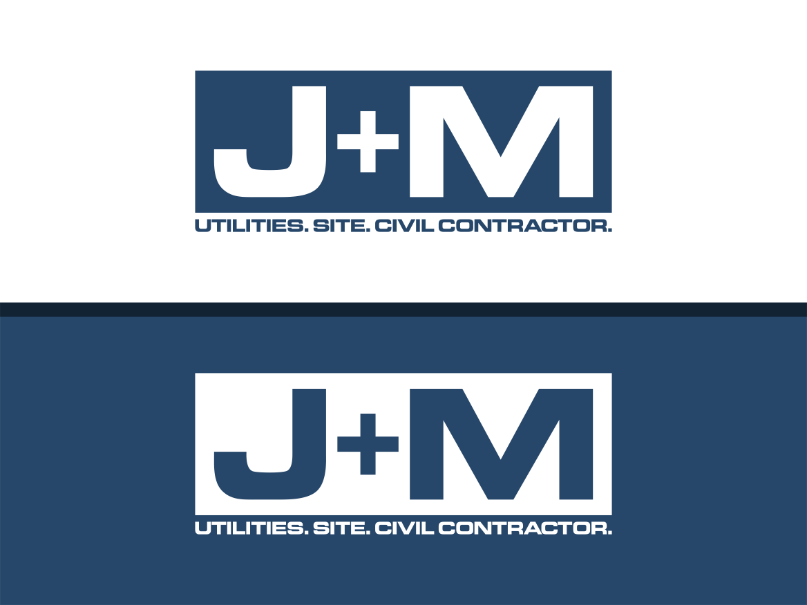 Logo Design by Art-Workers for J+M Infrastructure | Design #28317942