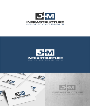 Logo Design by artswolf for J+M Infrastructure | Design: #28313338
