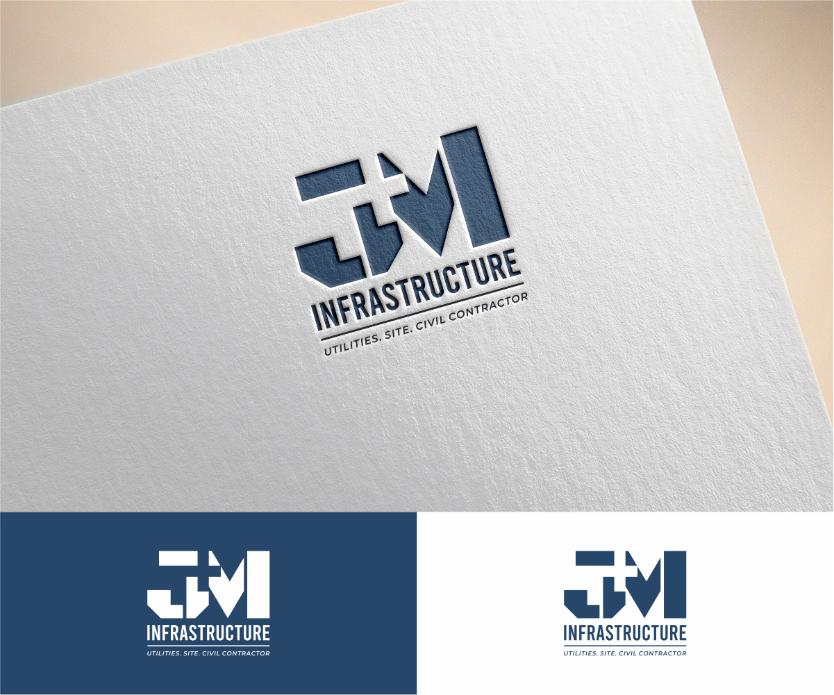 Logo Design by MKR for J+M Infrastructure | Design #28288178