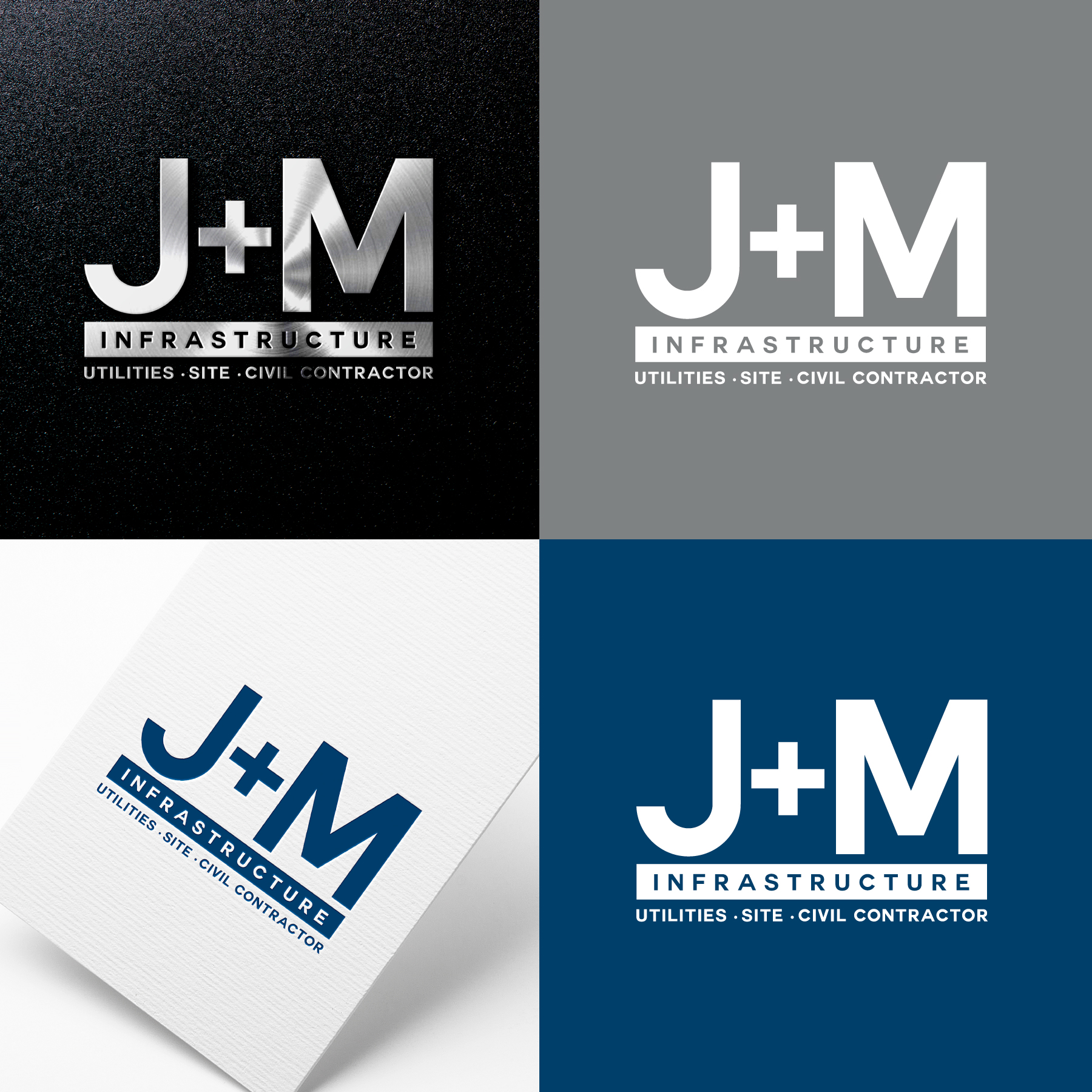 Diseño de Logo por enriquecoello_24 para J+M Infrastructure | Diseño #28296212