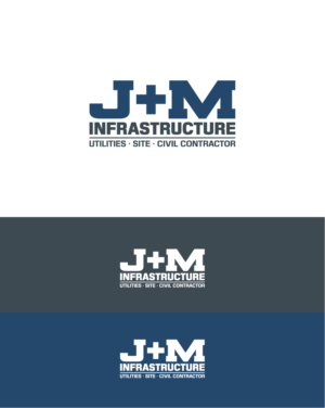 Logo Design by MX-Design for J+M Infrastructure | Design: #28314612