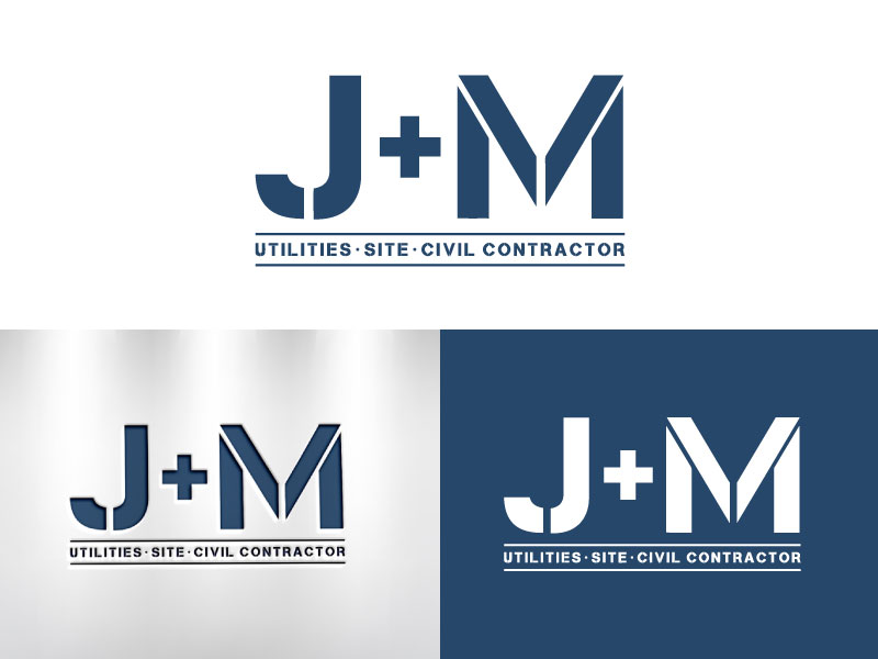 Logo Design by Pro_DesignMaster for J+M Infrastructure | Design #28308597