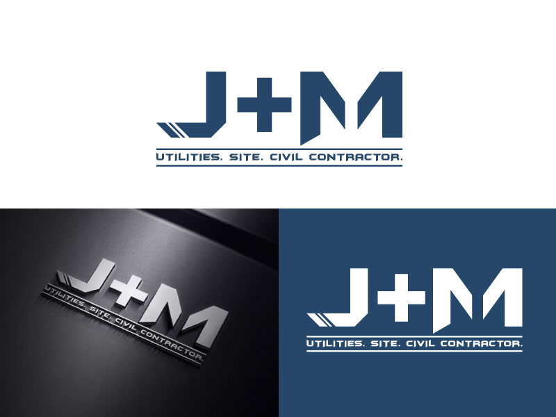 Logo Design by Pro_DesignMaster for J+M Infrastructure | Design #28308674