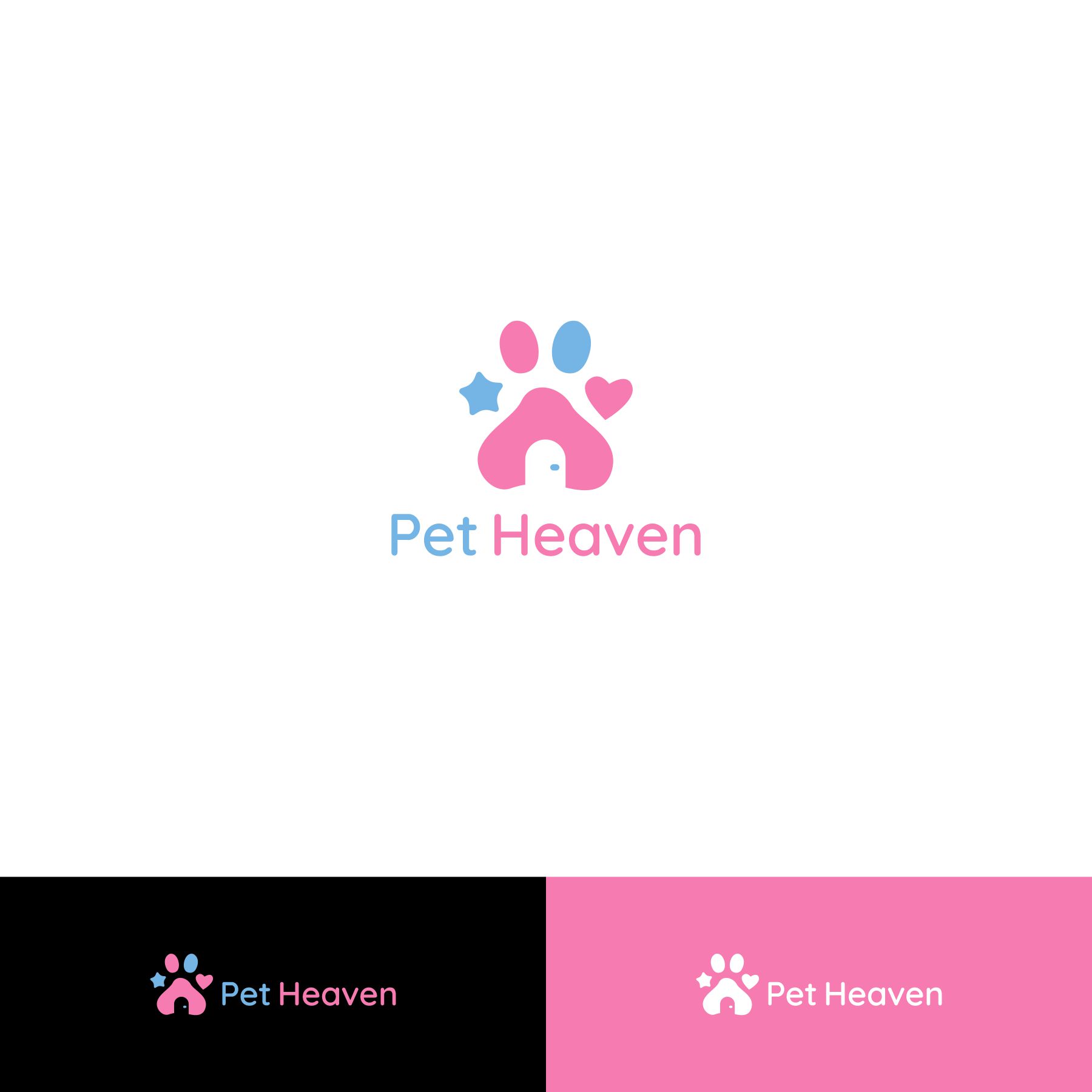 Logo-Design von Irfan Renaldi für Pet Heaven | Design #28291157