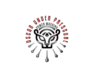 OSCAR UNDER PRESSURE POWER WASHING | Logo Design by Reyo Janatra