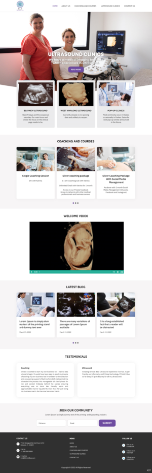 Web Design by pb for this project | Design: #28304712