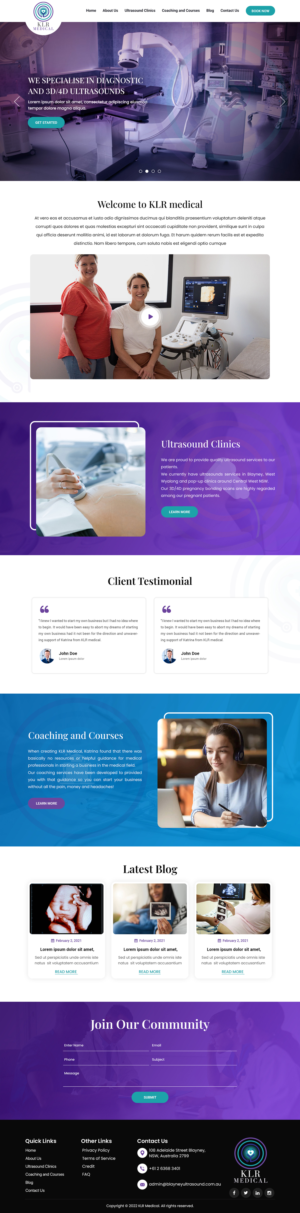 Web Design by Titan Eagle for this project | Design: #28312987