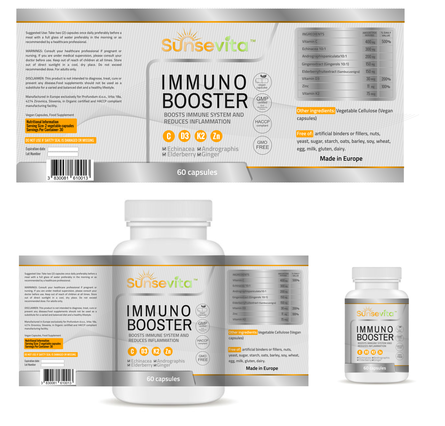 Label Design by elveneclipse for Profundum d.o.o. | Design #28299911