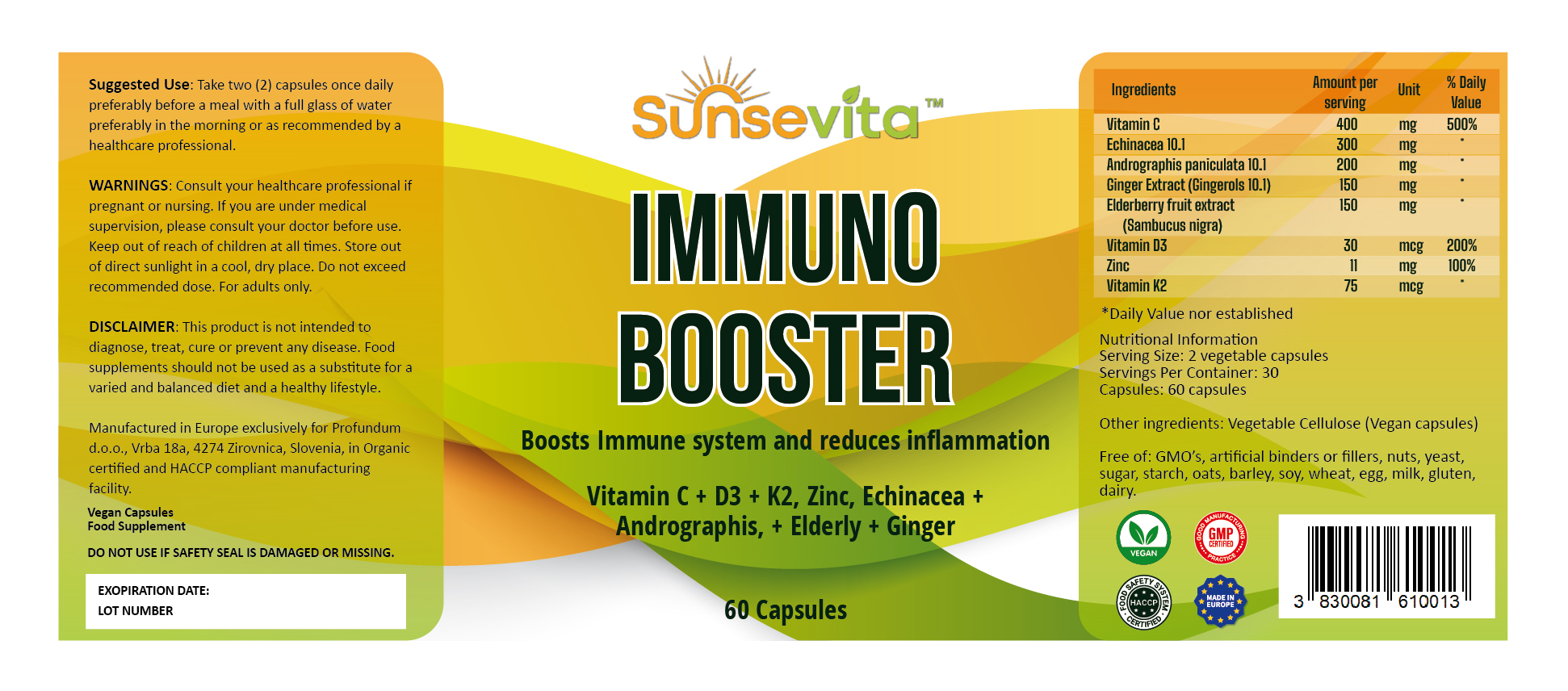 Label Design by Javelin Studio for Profundum d.o.o. | Design #28319347