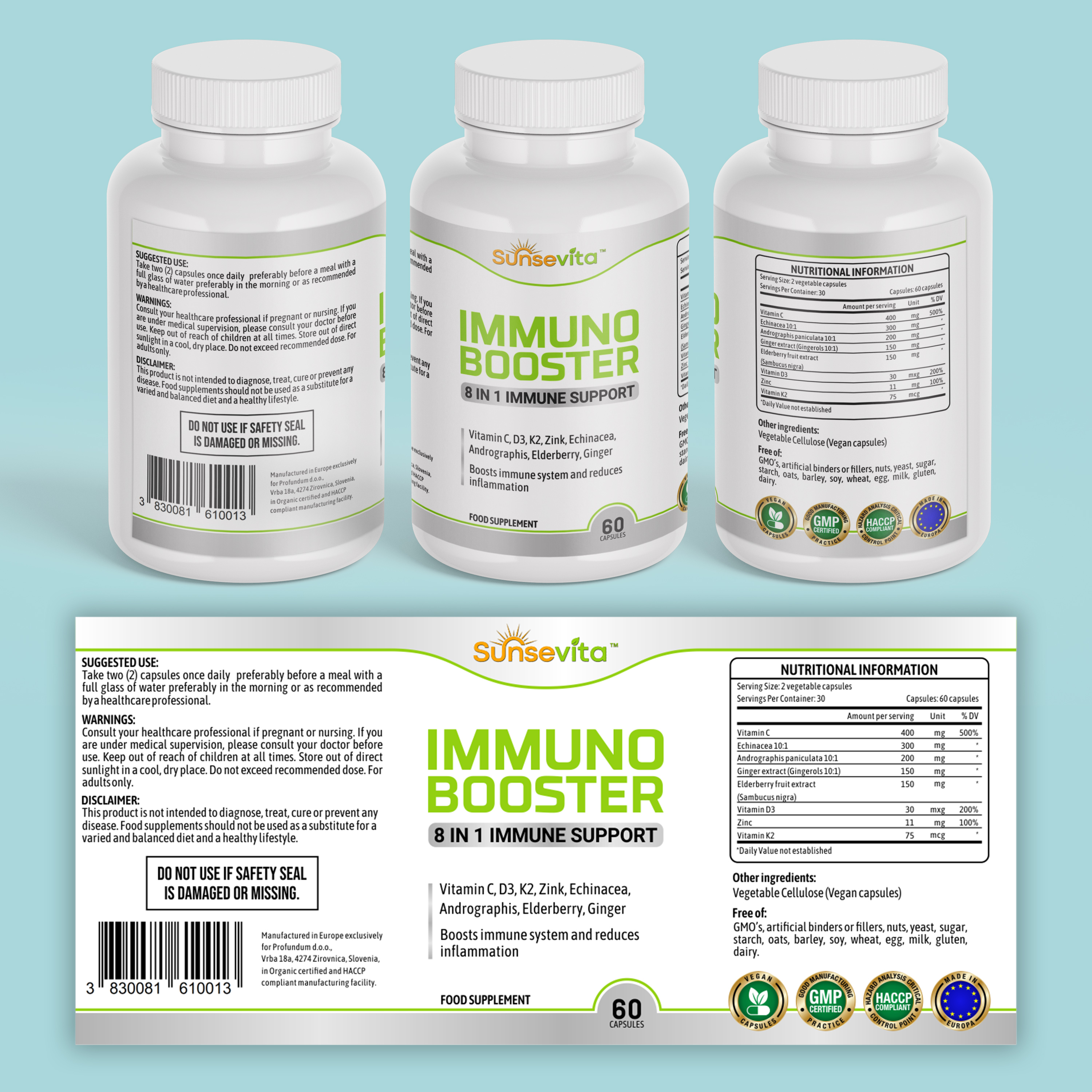 Label Design by RenCan for Profundum d.o.o. | Design #28295464