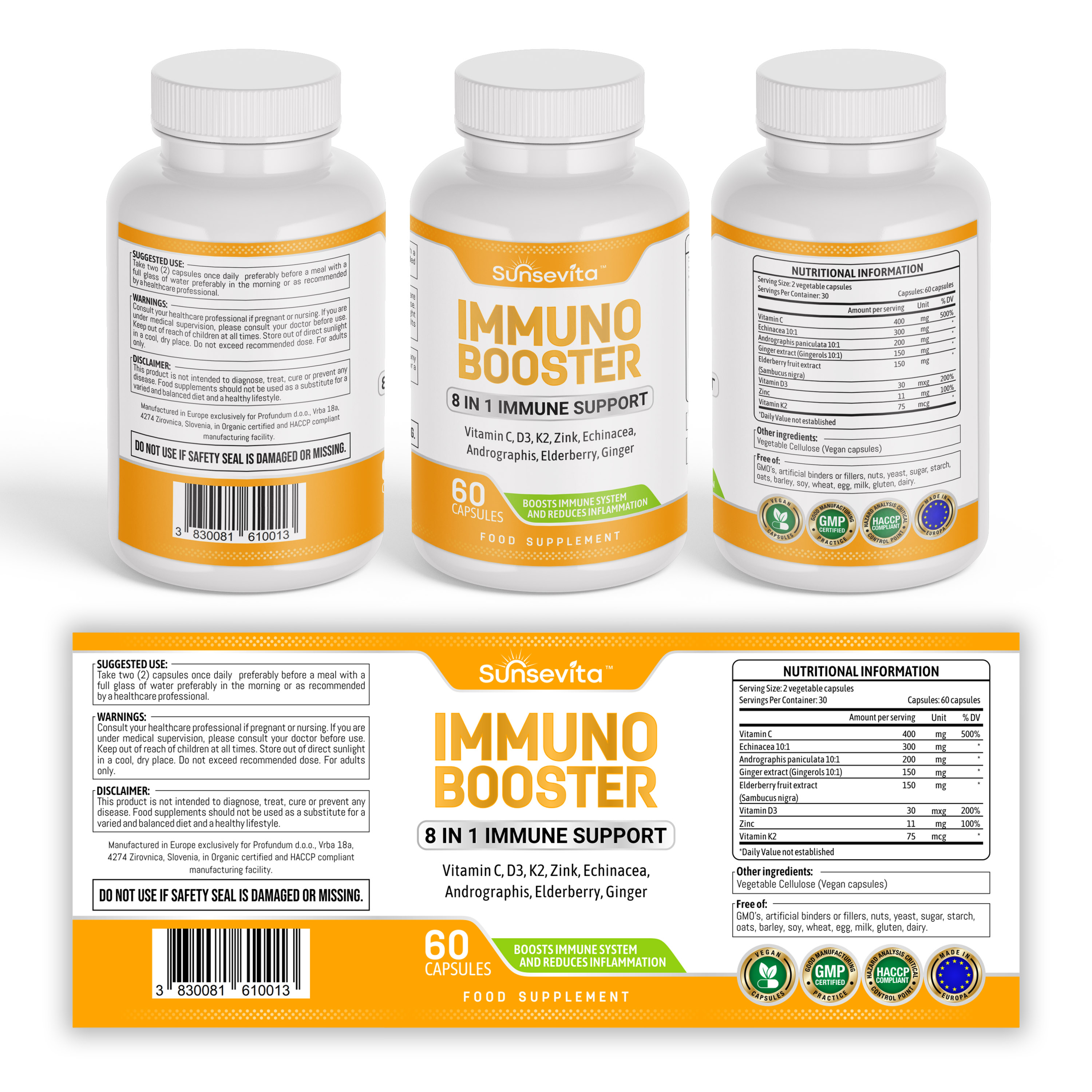 Label Design by RenCan for Profundum d.o.o. | Design: #28311442
