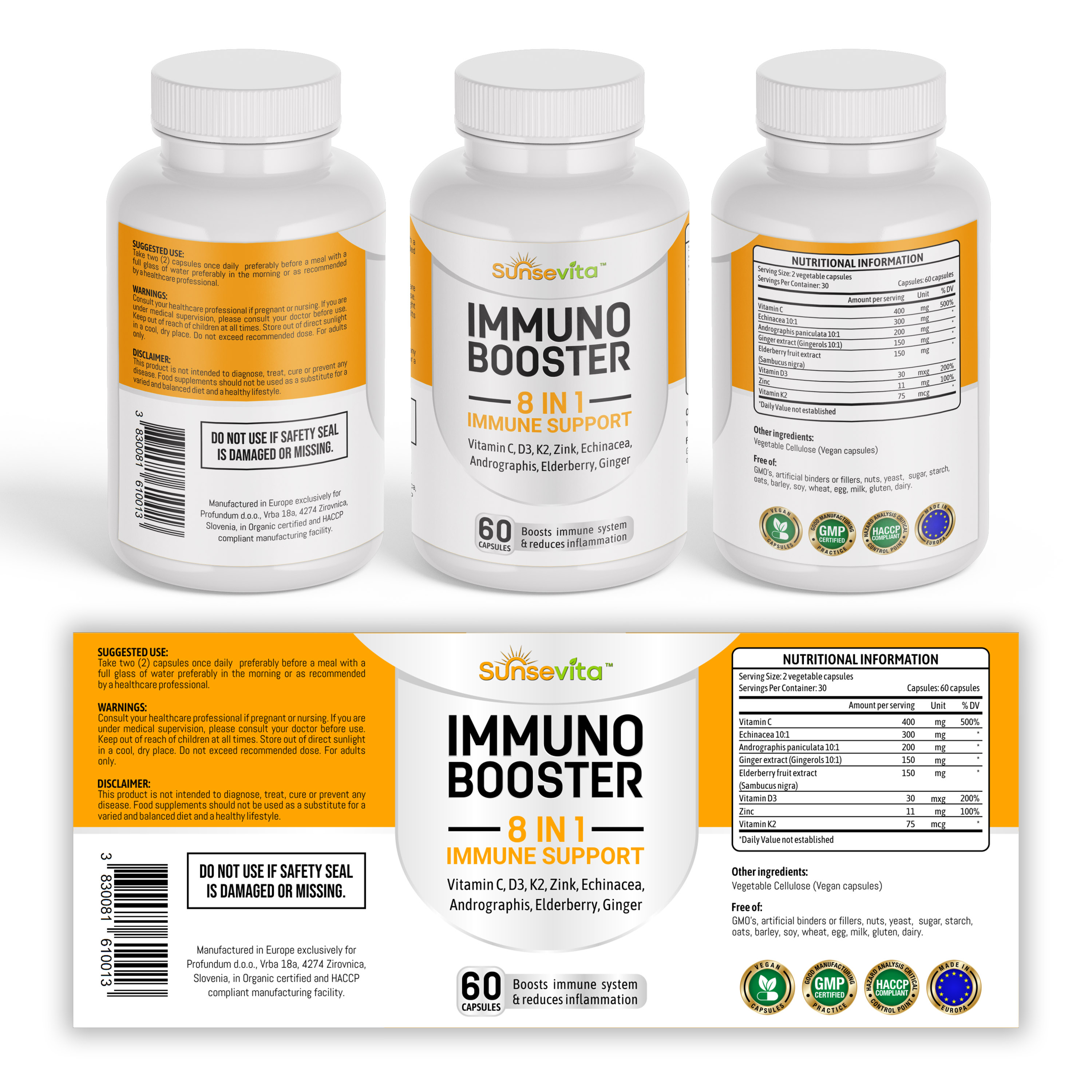 Label Design by RenCan for Profundum d.o.o. | Design #28311823