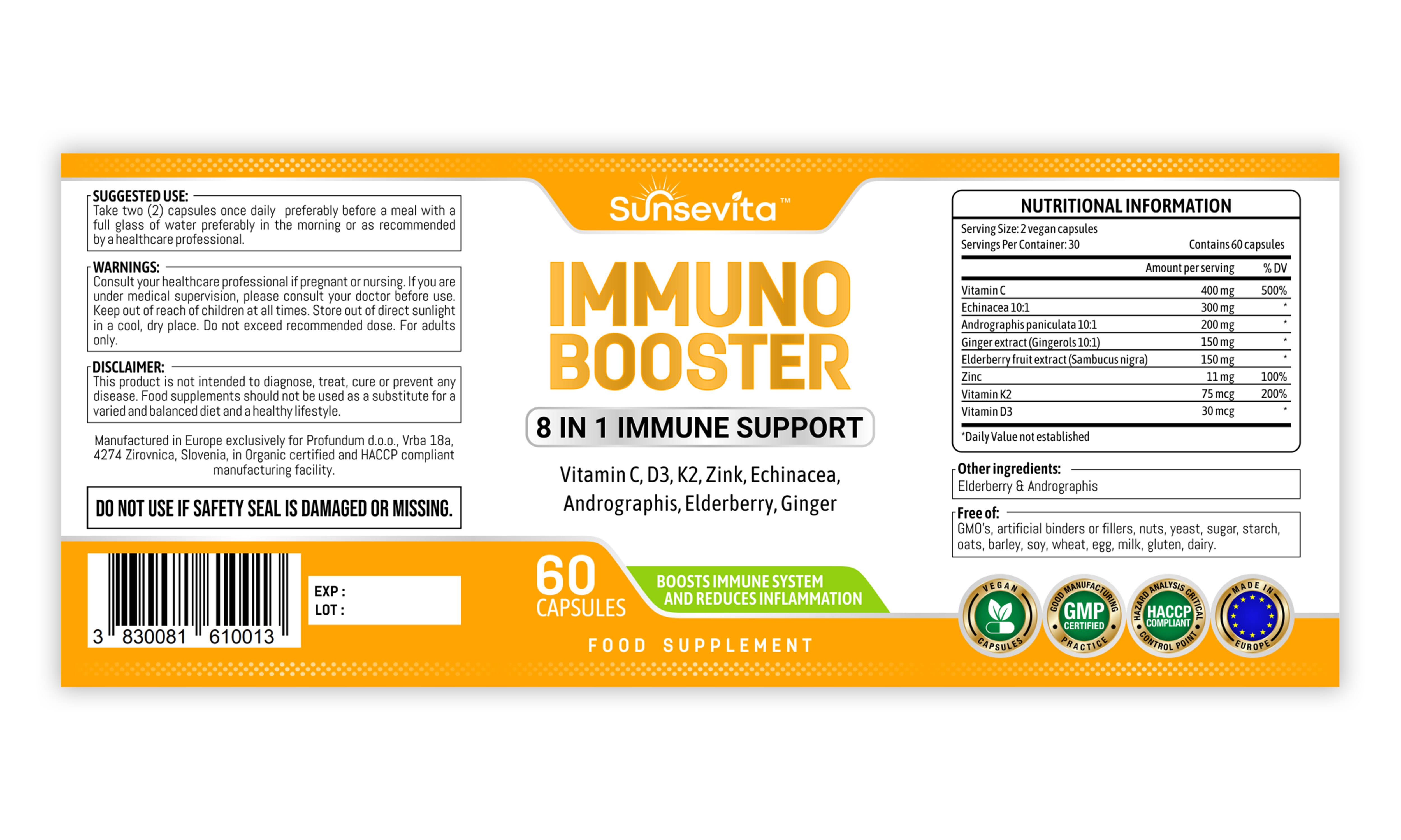 Label Design by RenCan for Profundum d.o.o. | Design #28368755