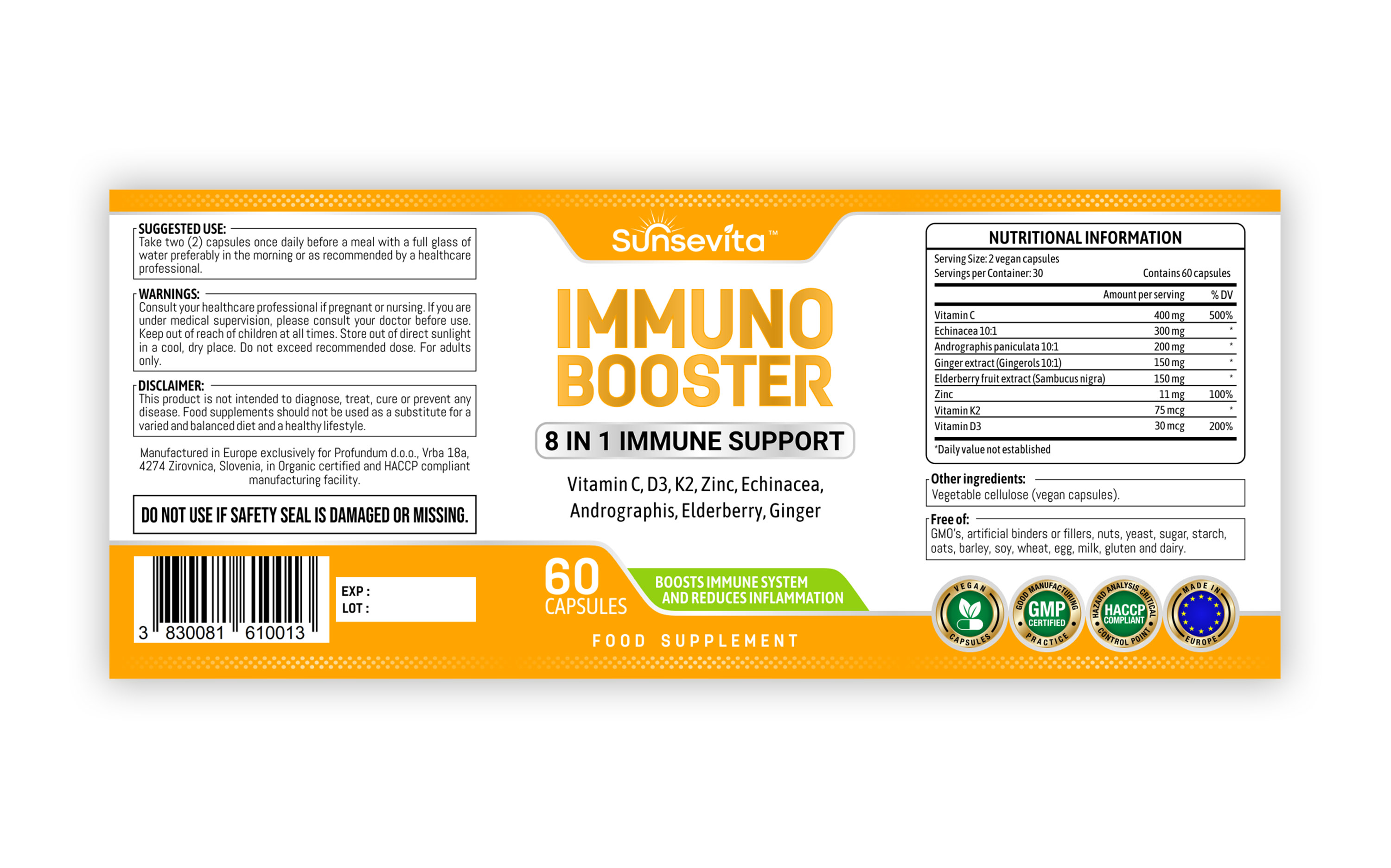 Label Design by RenCan for Profundum d.o.o. | Design #28389269