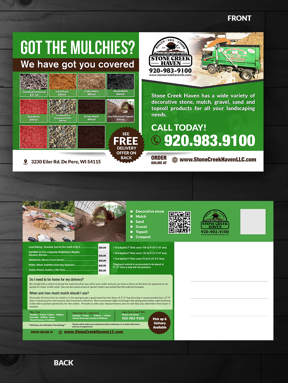 Postcard Design by innovative earth for this project | Design #28303663