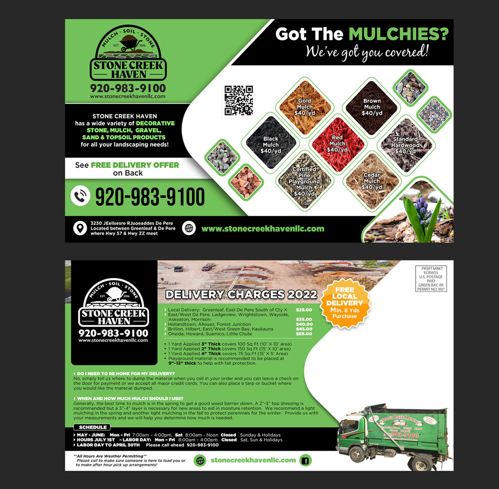 Postcard Design by DA. for this project | Design #28302845