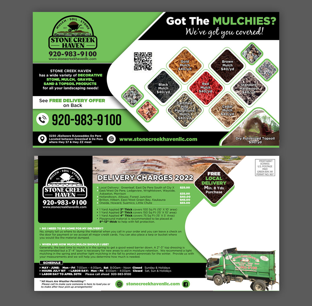 Postcard Design by DA. for this project | Design #28318032