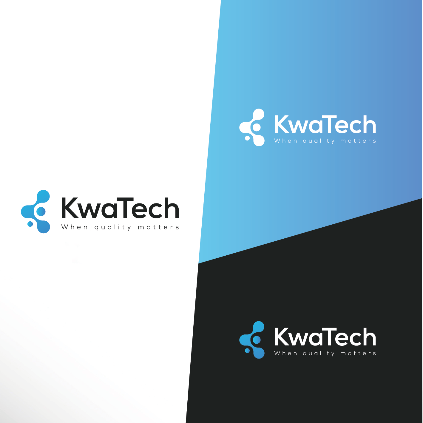 Logo Design by smouthy9 for KwaTech LLC | Design #28312016