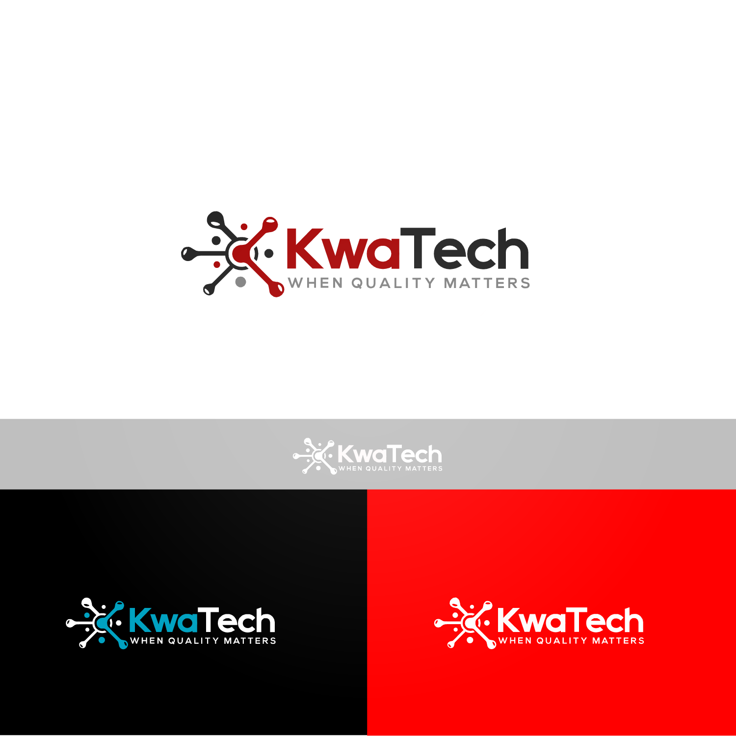 Diseño de Logo por S.N.Y™-01 para KwaTech LLC | Diseño #28300684