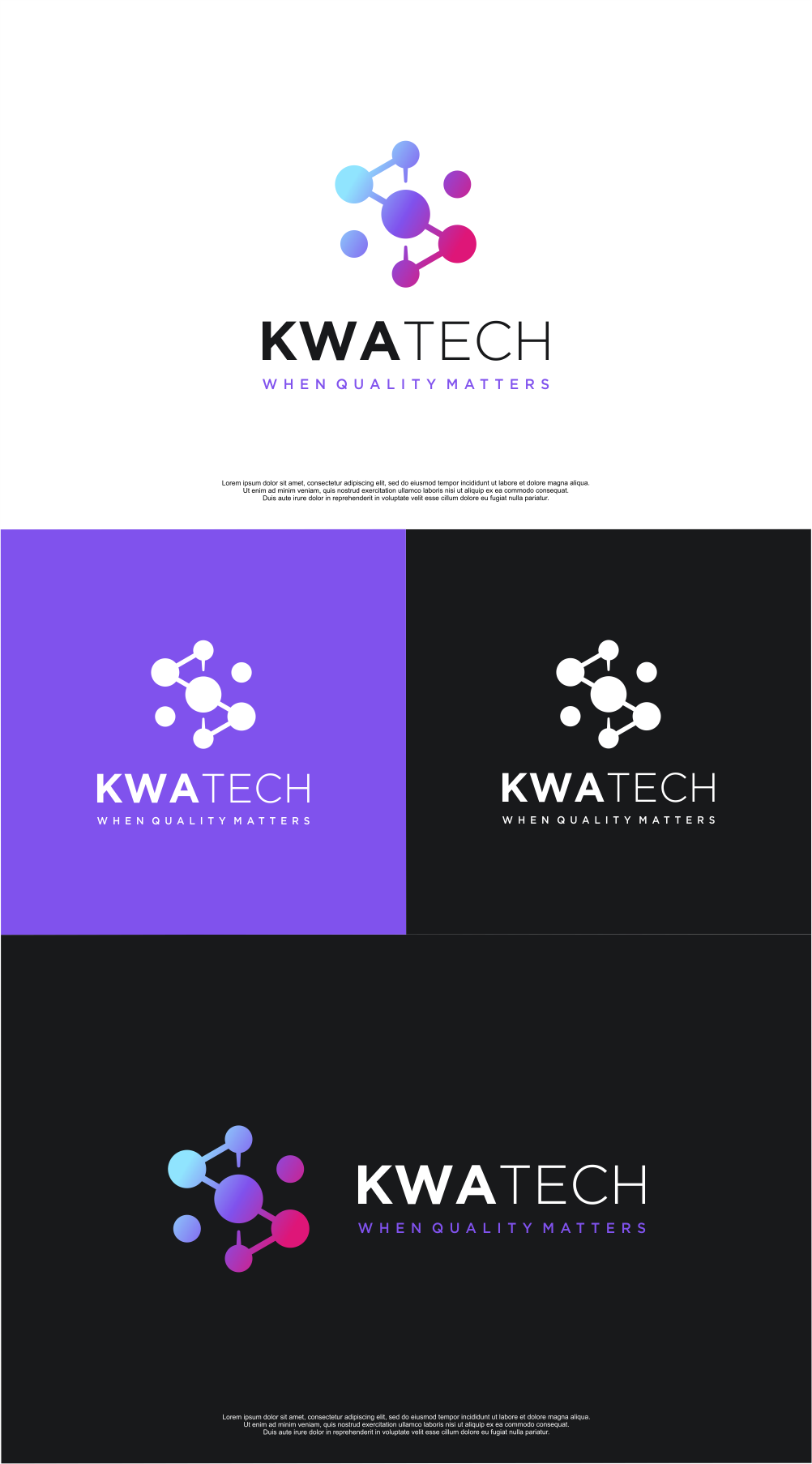 Logo-Design von MASH Std für KwaTech LLC | Design #28300781