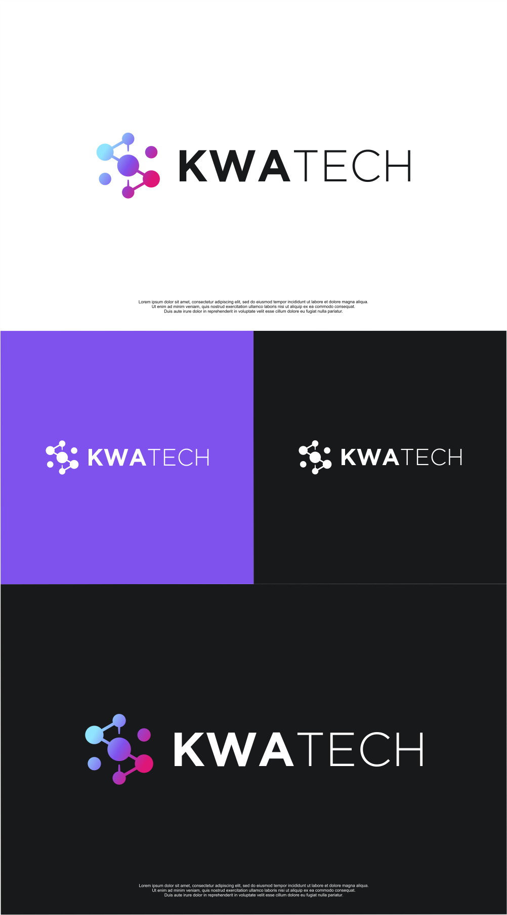 Logo Design by MASH Std for KwaTech LLC | Design #28324867