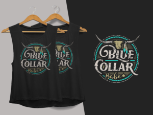 Blue collar babe  | T-Shirt-Design von Ena