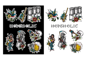 Graphic Design by Omelas for High Gravity Supply Co. | Design: #28326401