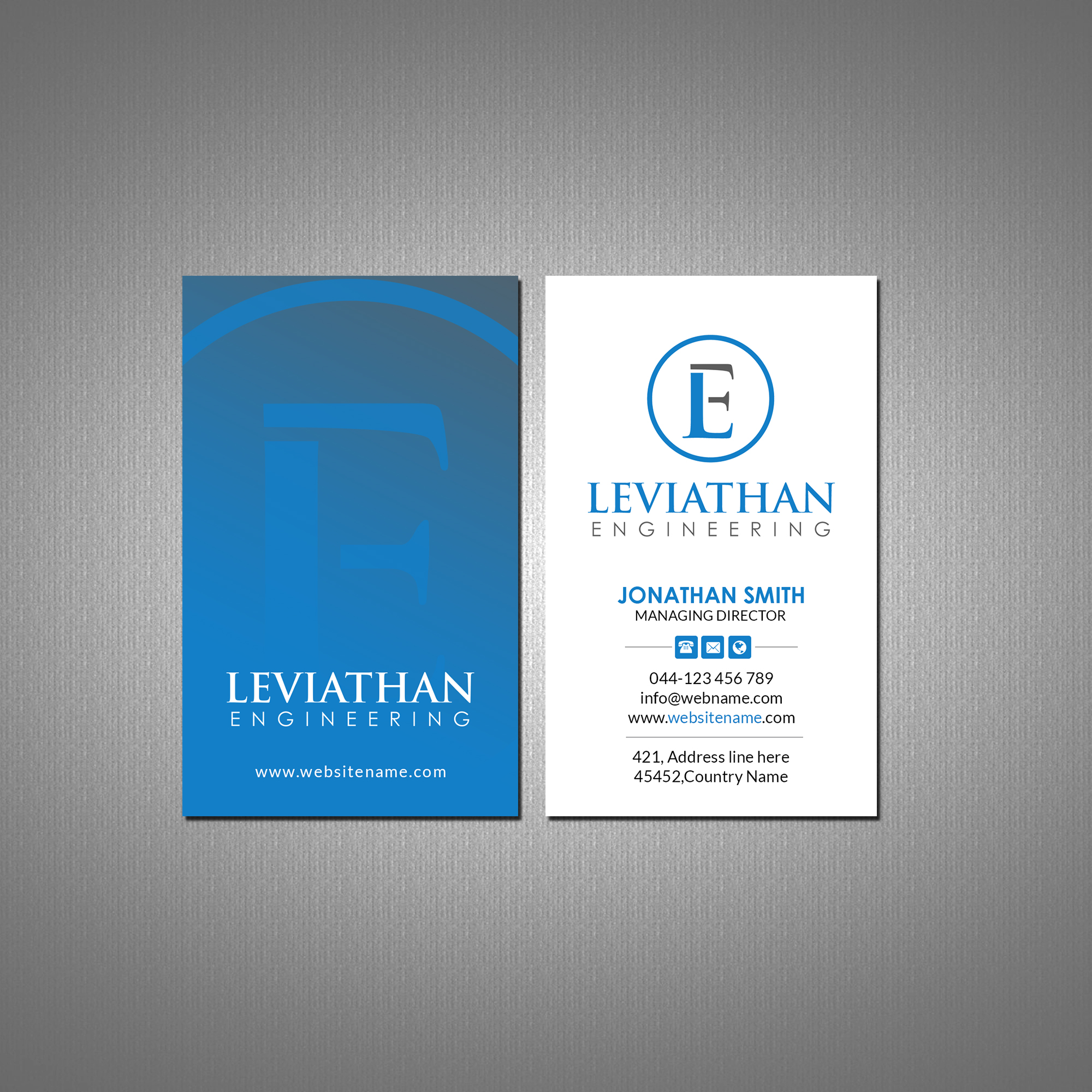 Business Card Design by Creations Box 2015 for this project | Design #28309212