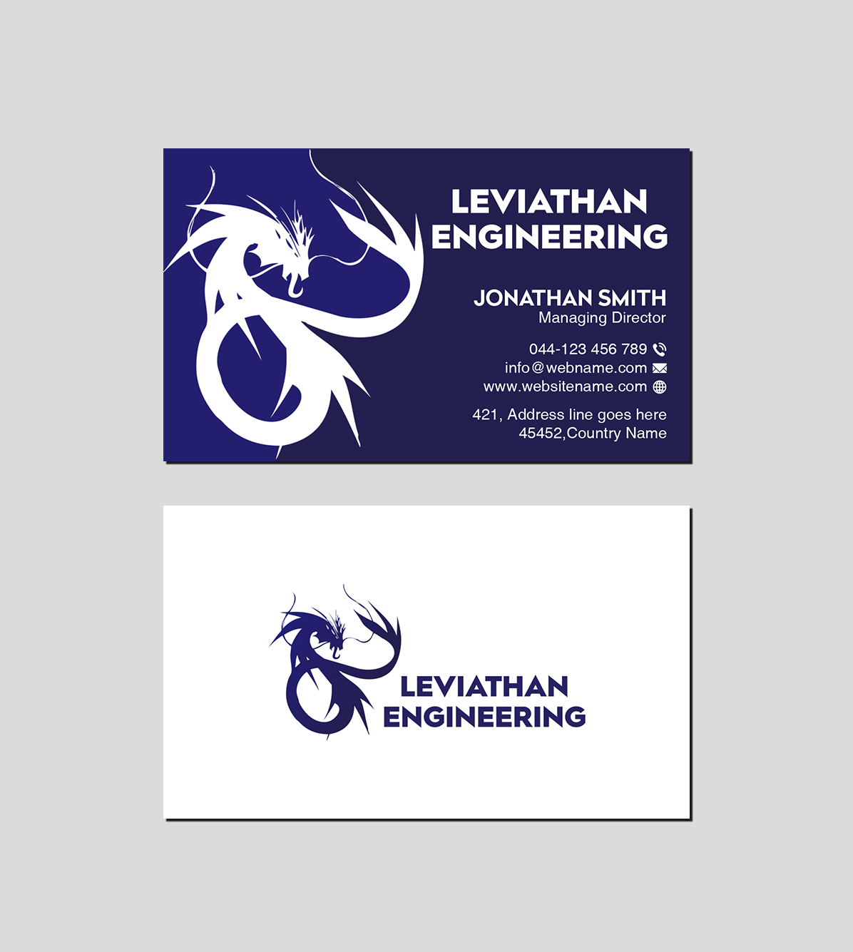 Business Card Design by Creations Box 2015 for this project | Design #28313679
