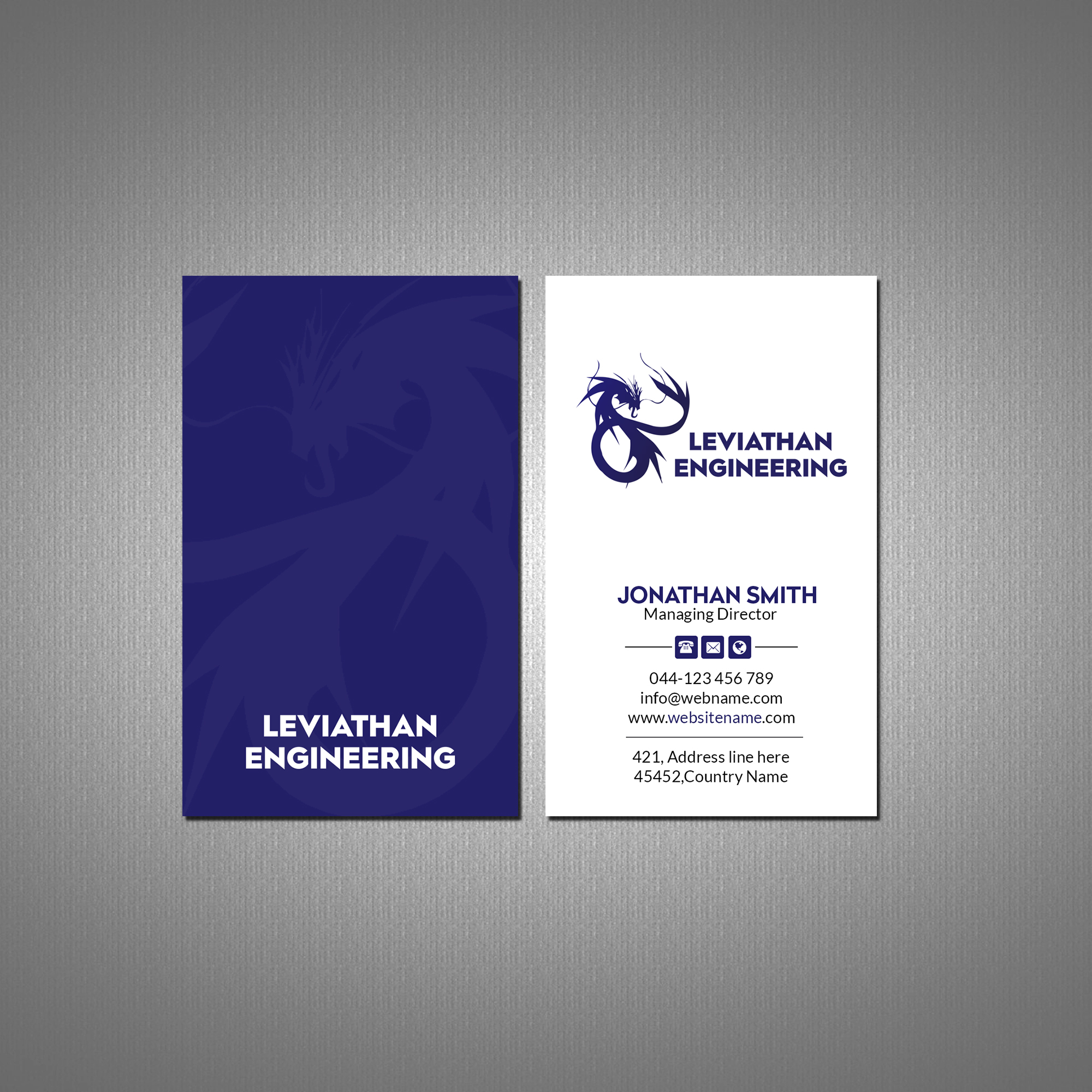 Business Card Design by Creations Box 2015 for this project | Design #28313830