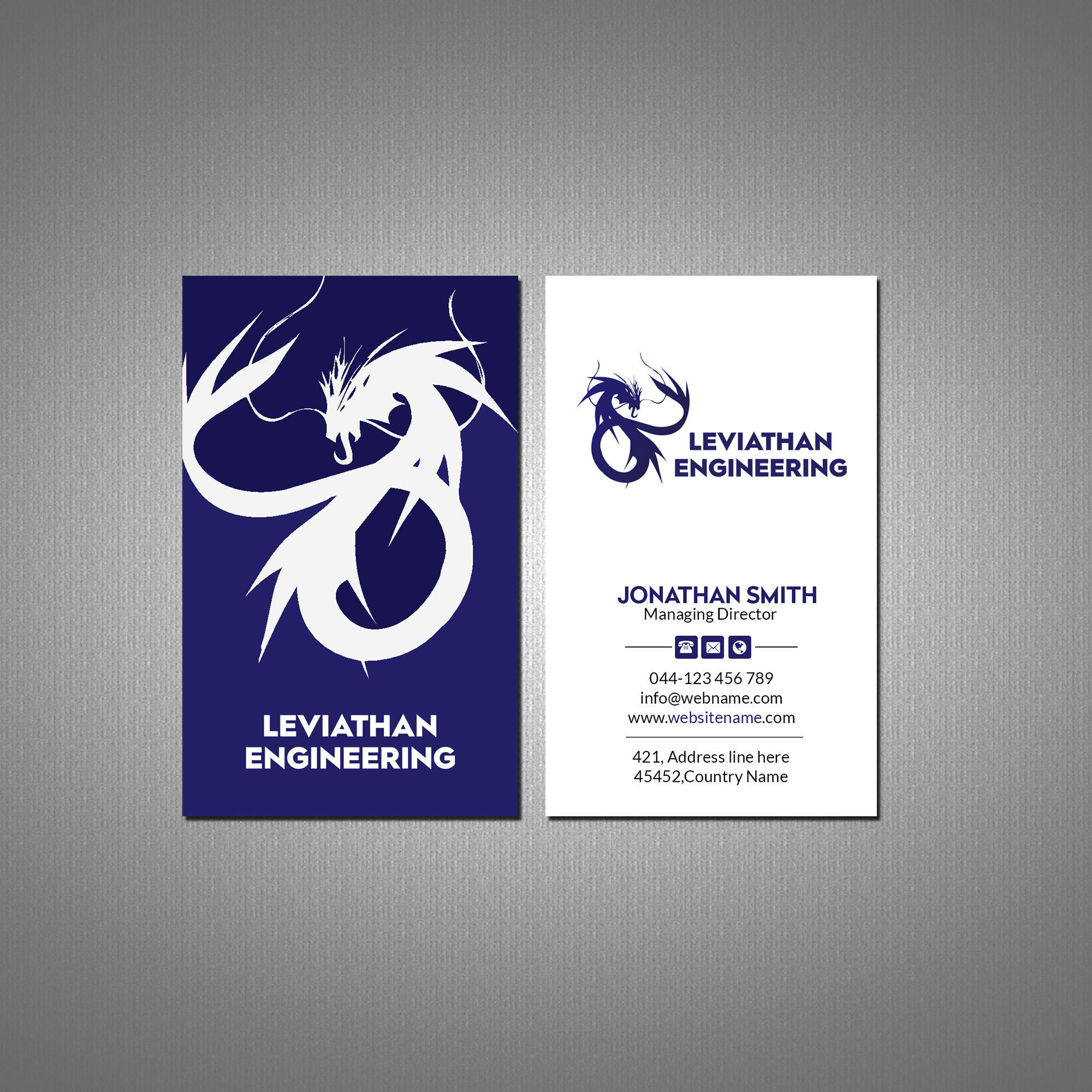 Business Card Design by Creations Box 2015 for this project | Design #28313832